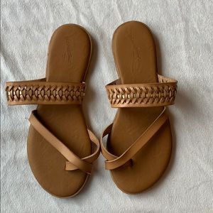 Women's Lissie Woven Toe Ring Slide Sandals
